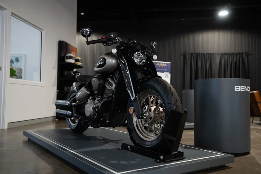 A BENDA on the showroom floor